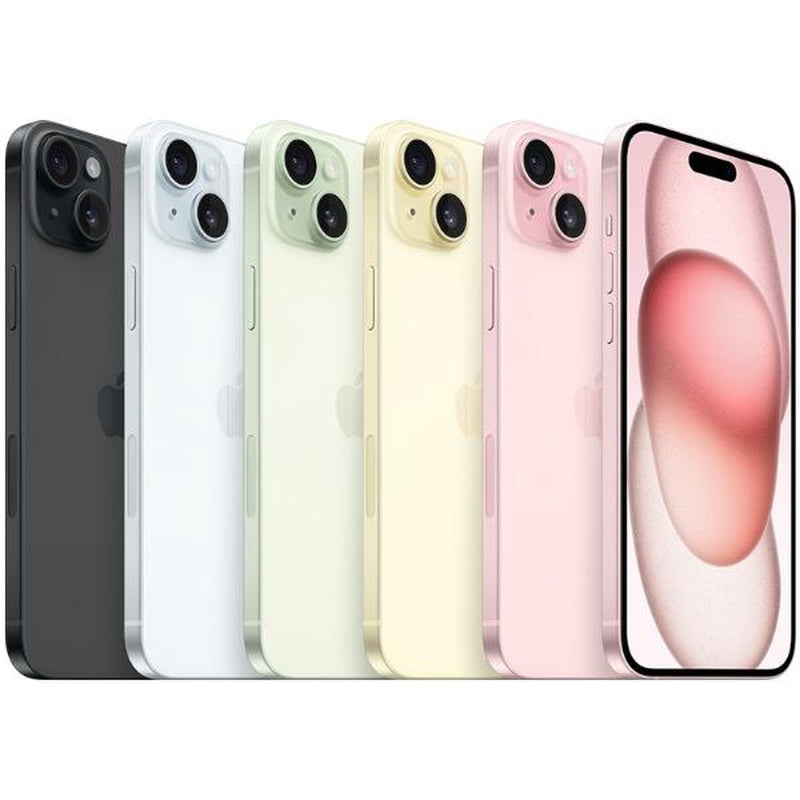 Refurbished Apple Iphone 15 (Fully Unlocked) 256GB All Colors - Premium with 1 Year Warranty by BITB