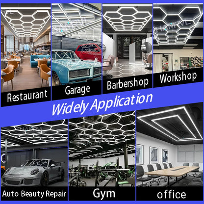 Dimmable Hexagon LED Lights