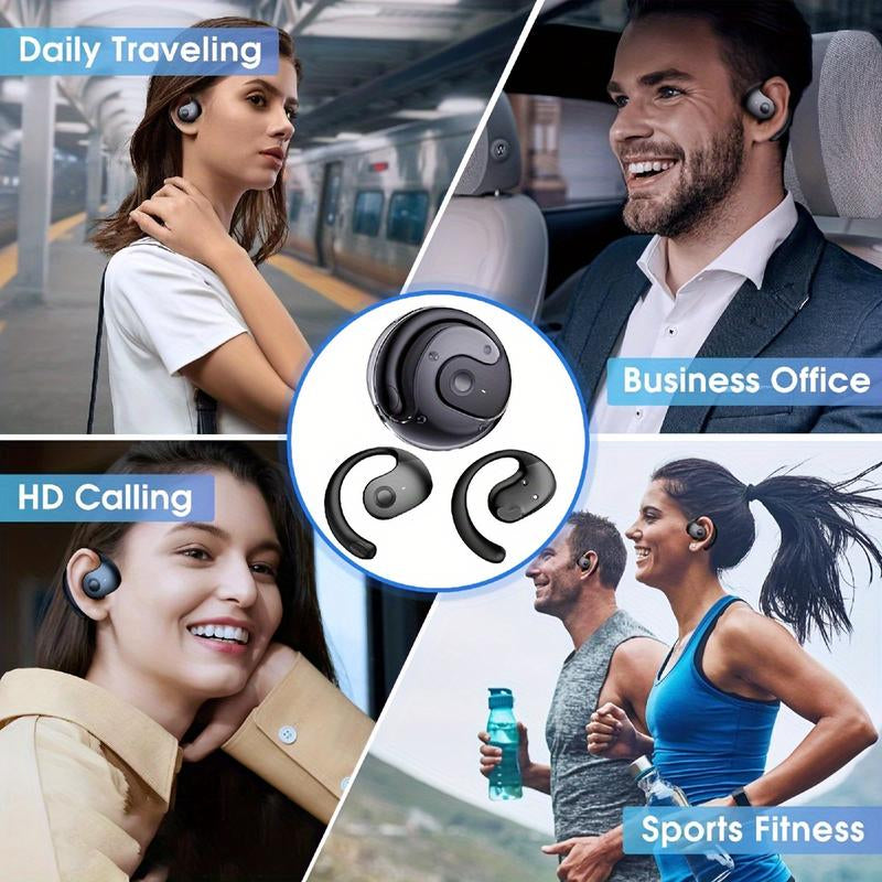 X15Pro Wireless Headphones Bluetooth 5.4 Sport Earphone HIFI Sound Quality In-Ear Waterproof IPX4 Active Noise Cancellation Smart Technology - Audio