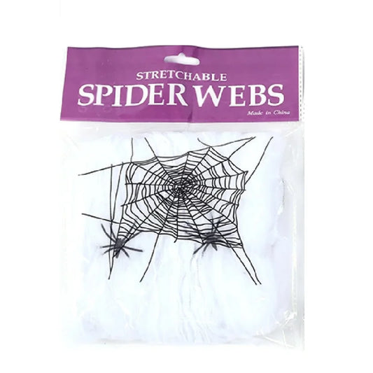 Realistic Black Spider Web Outdoor Halloween Decoration for Day of the Dead and Horror Themed Home Decor