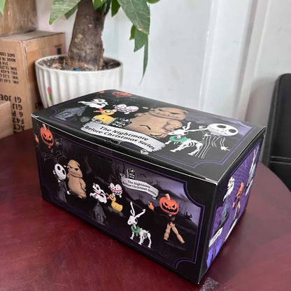 The Nightmare Before Christmas Series: Halloween Jake 6-Piece Set - Collectible Dolls and Bookshelf Ornaments for Children