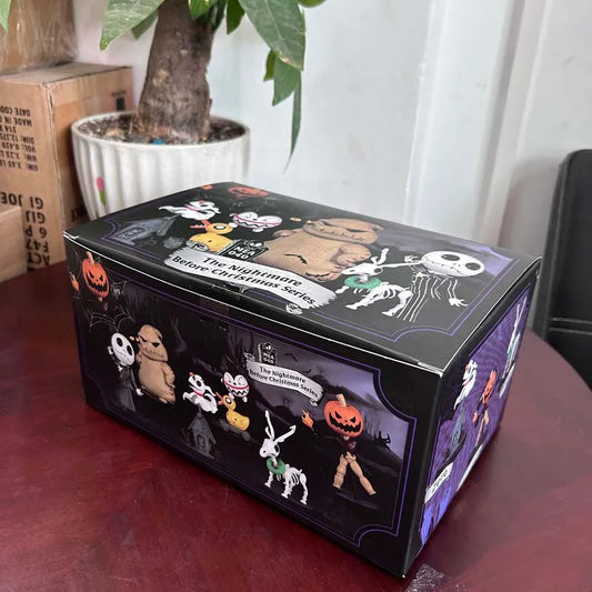 The Nightmare Before Christmas Series: Halloween Jake 6-Piece Set - Collectible Dolls and Bookshelf Ornaments for Children