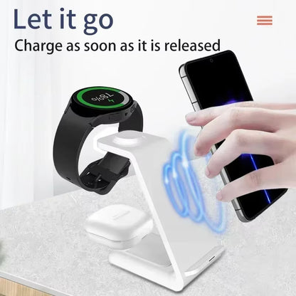 3-in-1 Fast Wireless Charging Dock