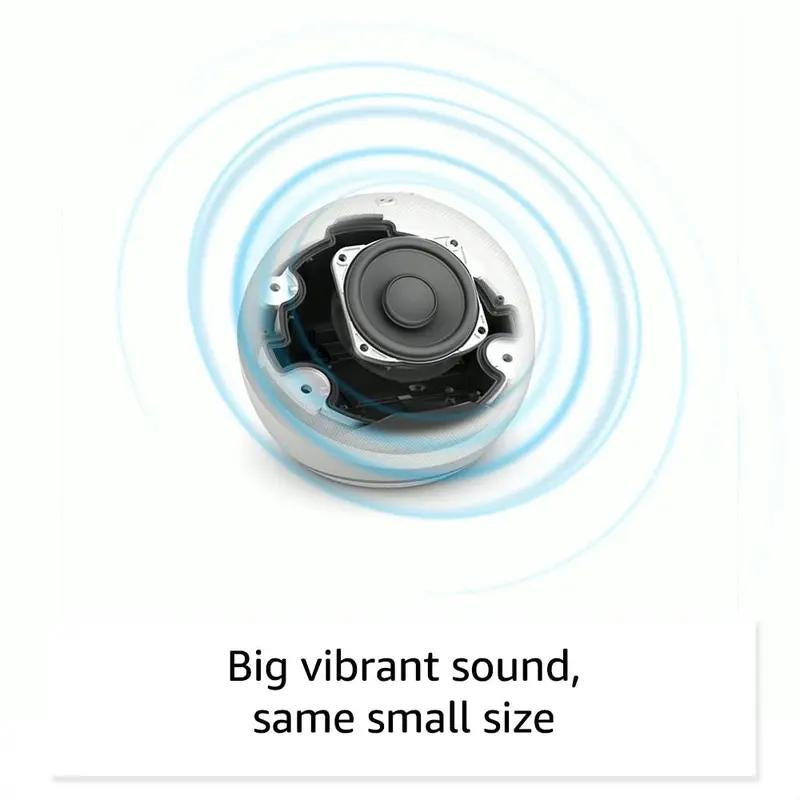 (Newest Model),Speaker with Premium Sounddealfor Large Bedrooms,Living Rooms and Kitchens, Charcoal Color(Black) Audio Ze Bluetooth Microphone Smartphone Home Hub Young People Night Light