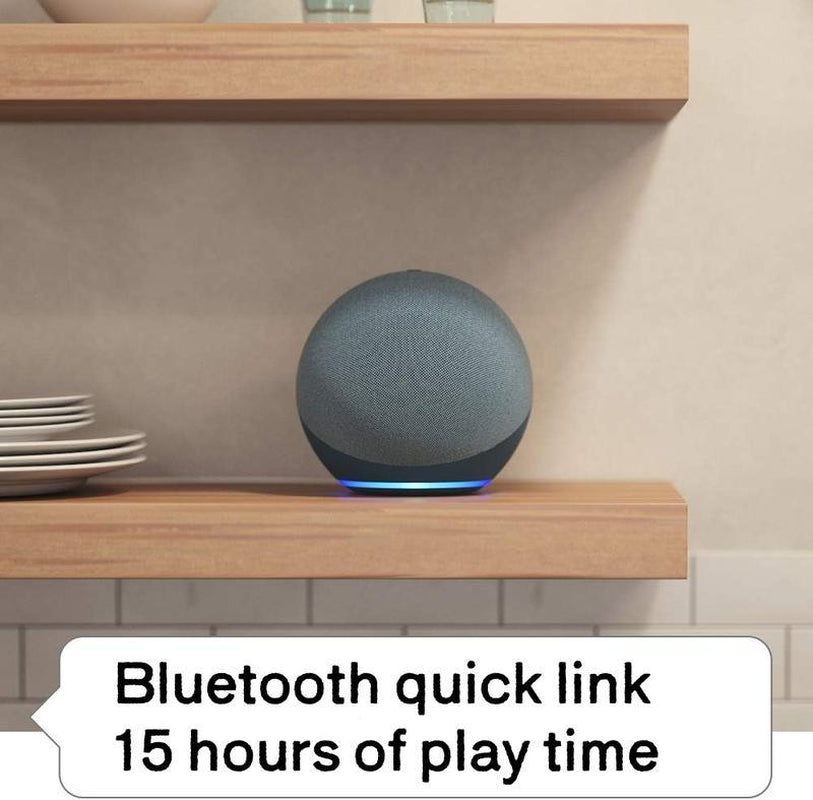 (Newest Model),Speaker with Premium Sounddealfor Large Bedrooms,Living Rooms and Kitchens, Charcoal Color(Black) Audio Ze Bluetooth Microphone Smartphone Home Hub Young People Night Light